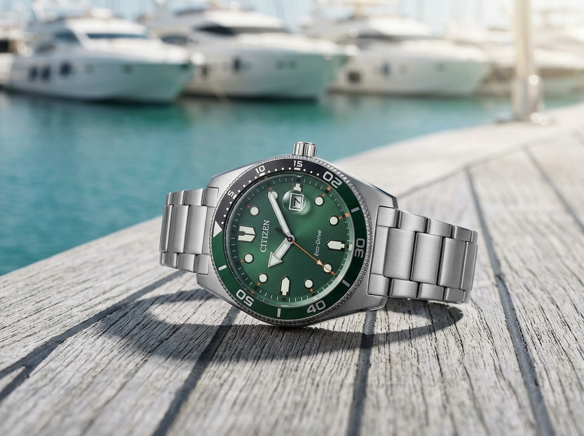 Orologio CITIZEN uomo Marine Collezione OF Solo Tempo ref. AW1768-80X|bonini-gioielli