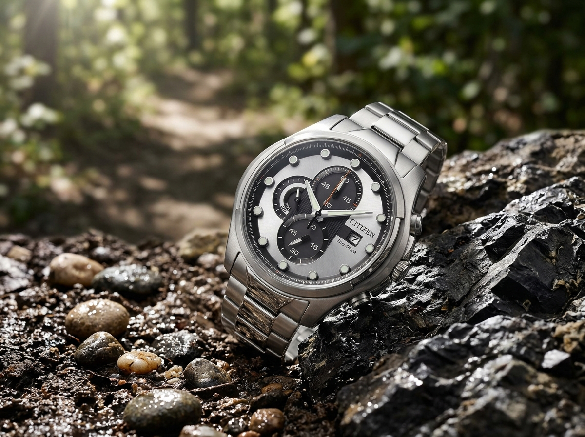 Orologio CITIZEN uomo Cronometro Eco-Drive acciaio CA0320-52A|bnini-gioielli