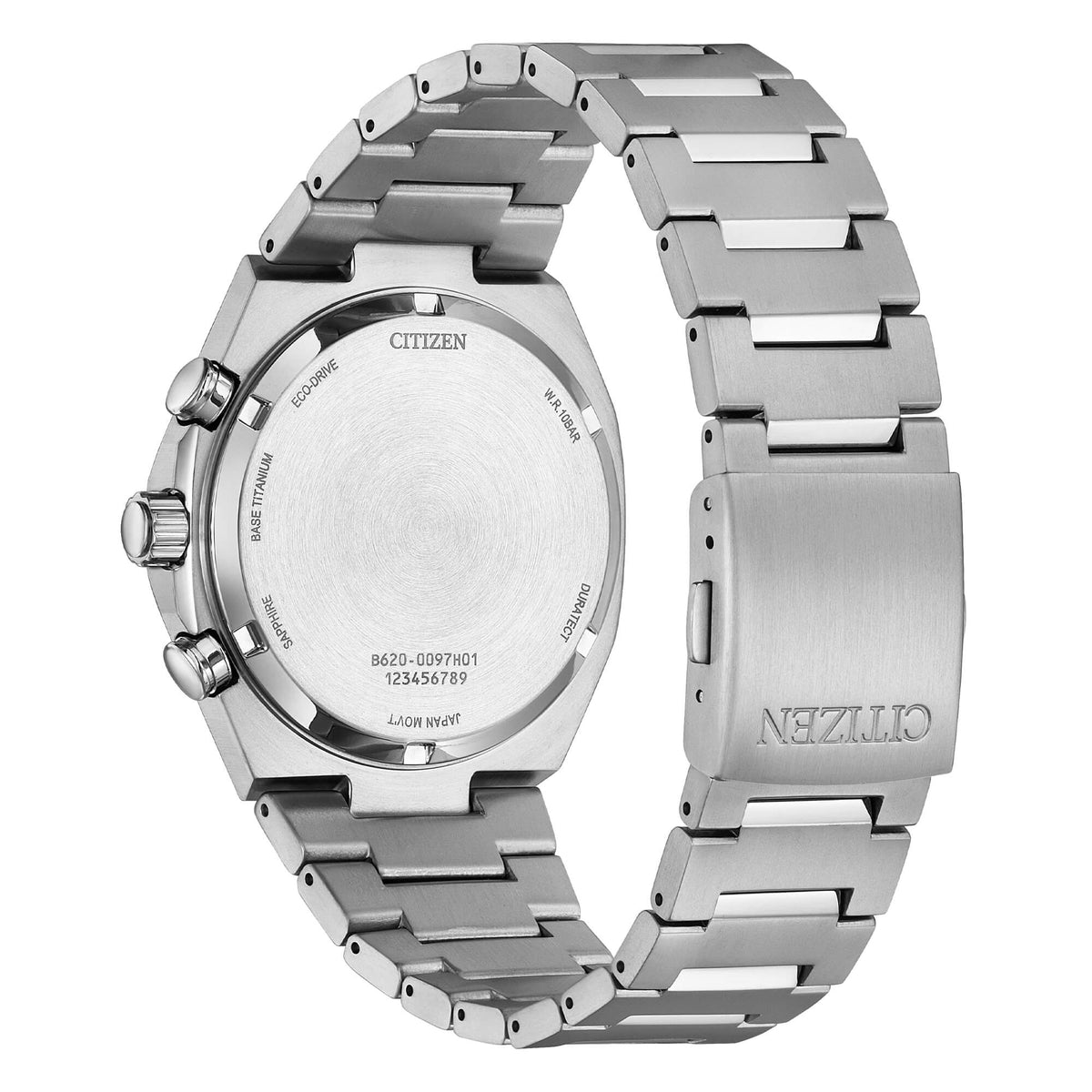CITIZEN Zenshin Crono SuperTitanio quadrante salmone CA4610-85Z|bonini-gioielli