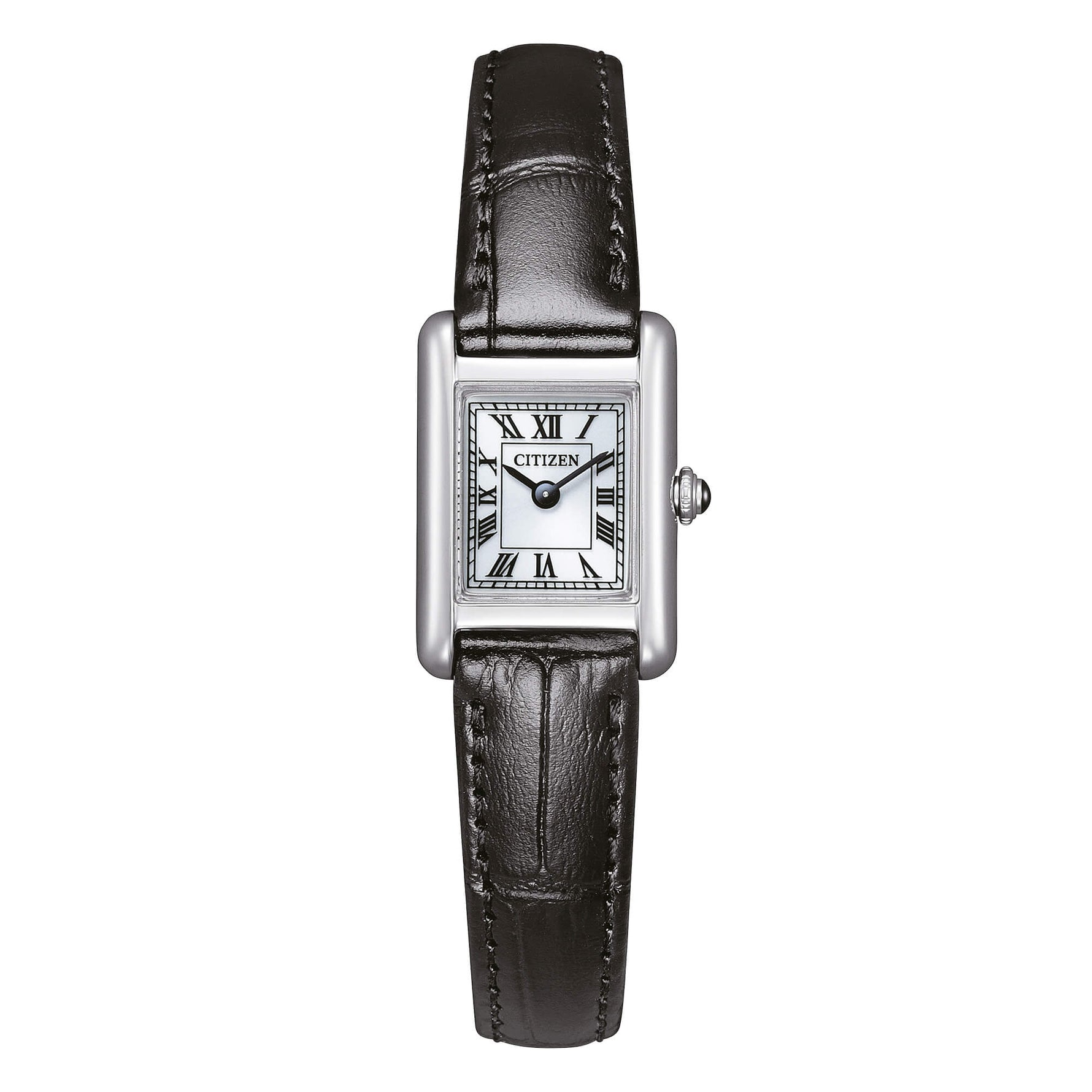 Citizen Lady rettangolare acciaio Kii EG2790-12A|bonini-gioielli