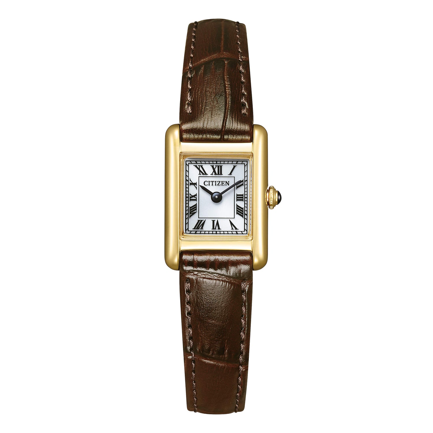 
Citizen Lady rettangolare placcato oro giallo Kii EG2797-13A|bonini.gioielli
