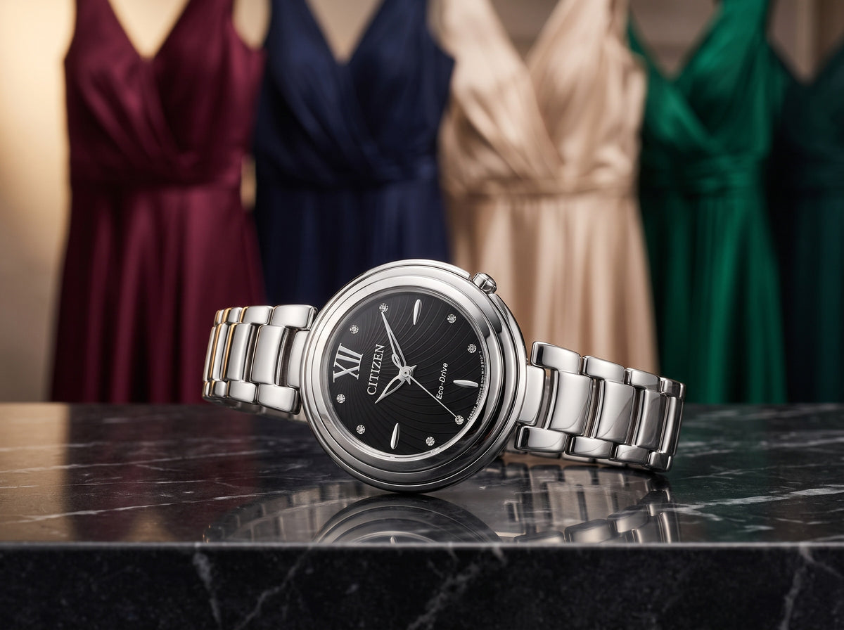 Orologio CITIZEN donna acciaio Eco-Drive EM0331-52E|bonini-gioielli
