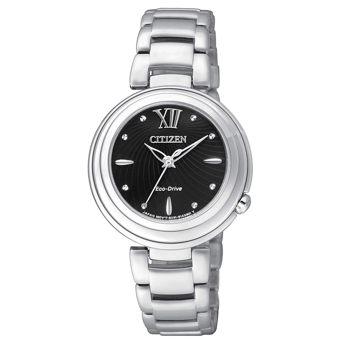 Orologio CITIZEN donna acciaio Eco-Drive EM0331-52E