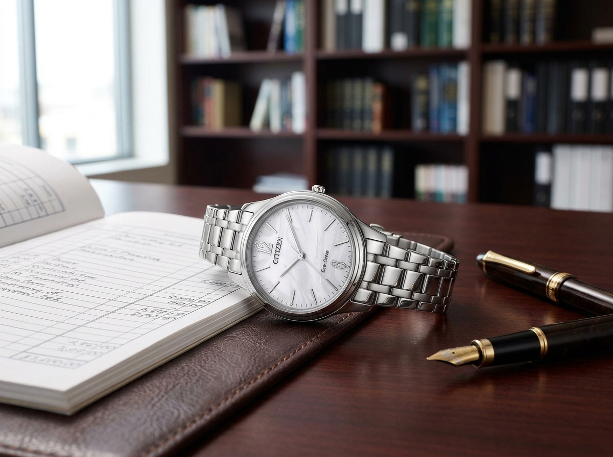 Orologio CITIZEN donna Elegant acciaio EM0441-71A|bonini-gioielli