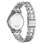 Orologio CITIZEN donna Elegant acciaio quadrante bianco EM0411-71A|bonini-gioielli