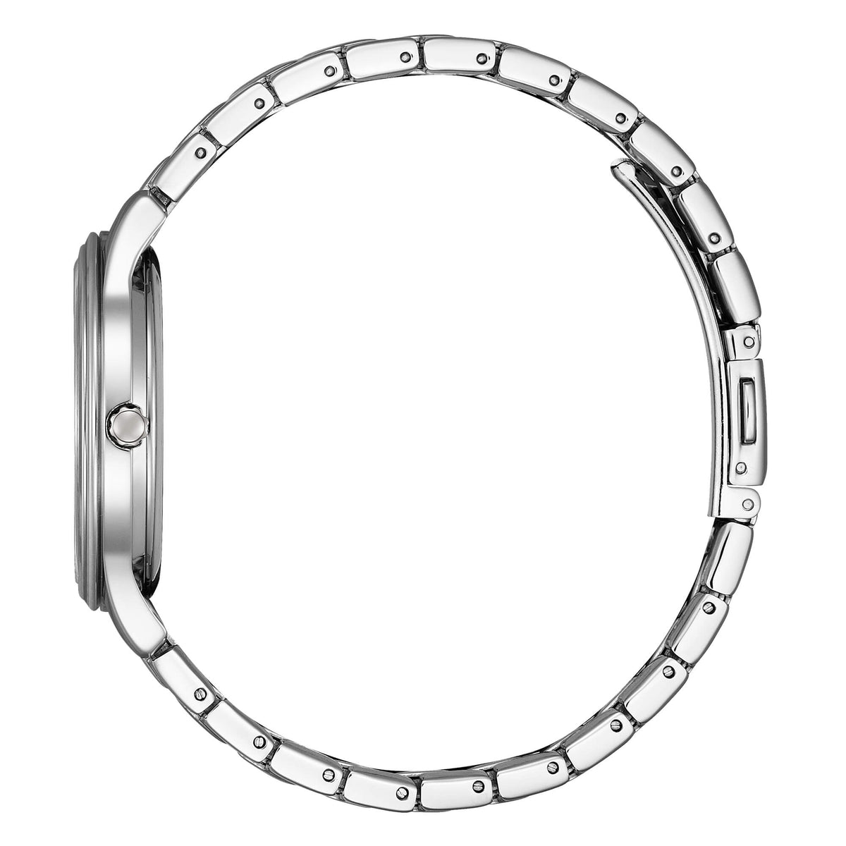 Orologio CITIZEN donna Elegant acciaio quadrante bianco EM0411-71A|bonini-gioielli