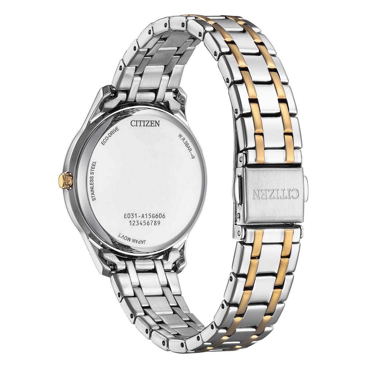 Orologio CITIZEN donna Elegant bicolore EM0416-78A|bonini-gioielli