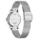 Orologio CITIZEN donna acciaio bracciale maglia Milano EM0899-81L|bonini-gioielli
