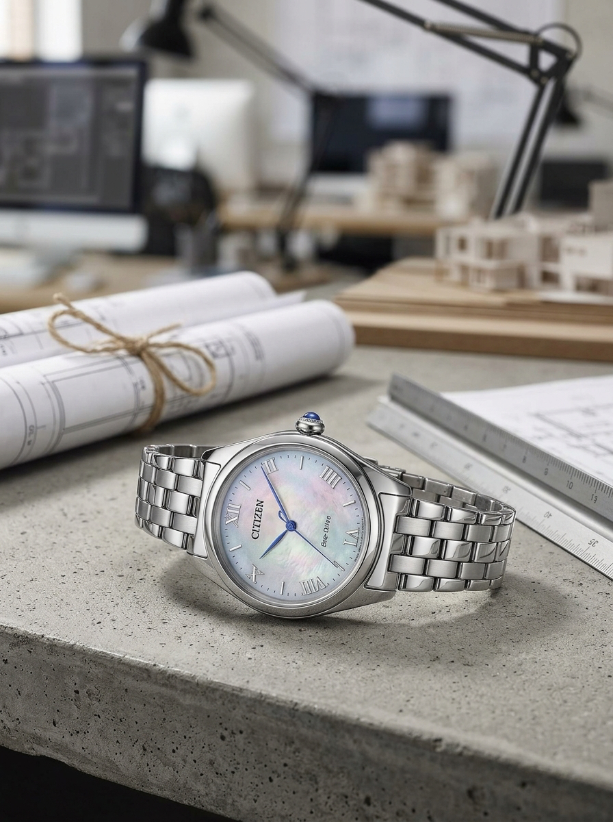 Orologio CITIZEN donna Eco Drive collezione Citizen L EM1140-80D|bonini-gioielli