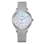Orologio CITIZEN donna quadrante madreperla Eco-Drive EM1150-86D|bonini-gioielli