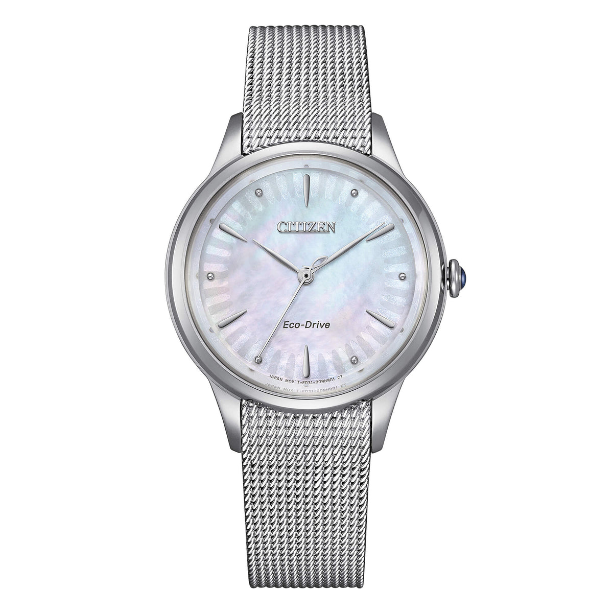 Orologio CITIZEN donna quadrante madreperla Eco-Drive EM1150-86D|bonini-gioielli