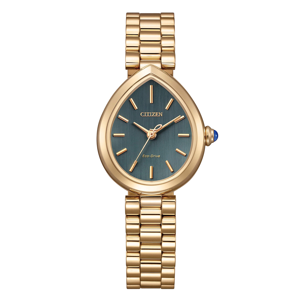 Orologio CITIZEN donna Rainell a goccia placcato oro rosa EM1203-57X