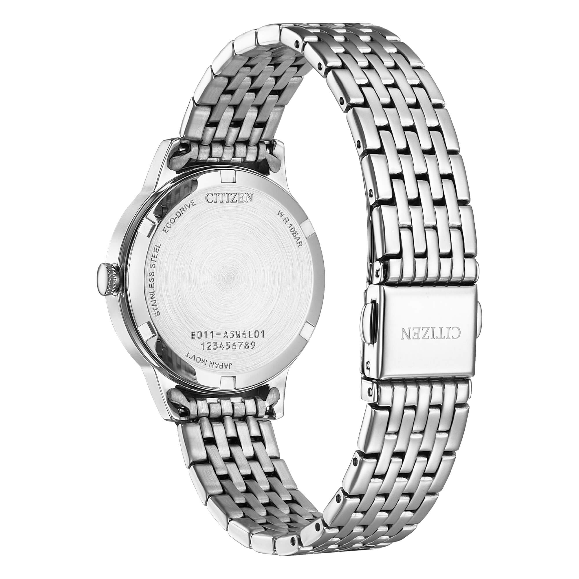 orologio citizen donna collezione Lady, acciaio EW2621-59M|bonini-gioielli