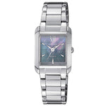 Orologio CITIZEN donna rettangolare Eco-Drive EW5551-81N|bonini-gioielli