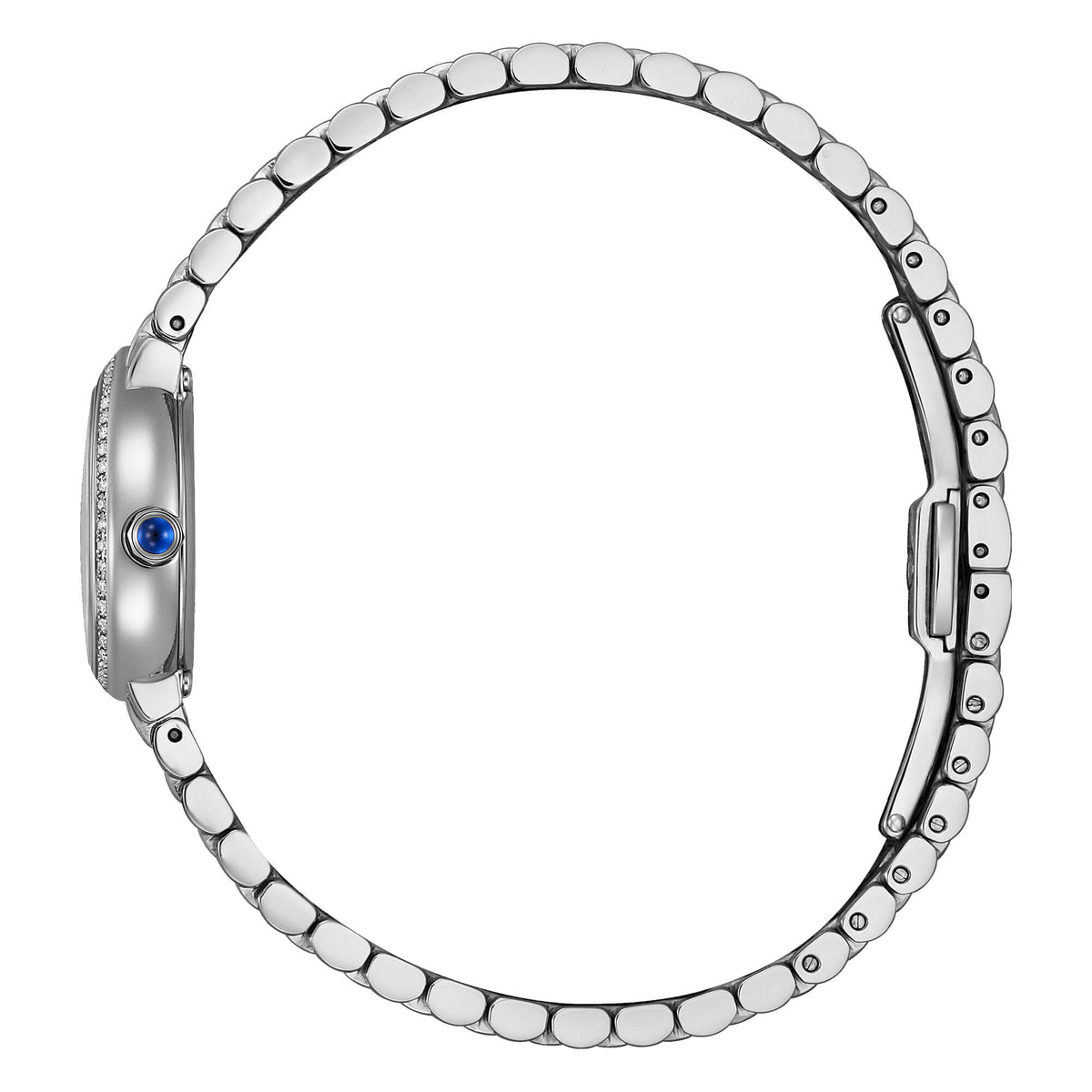 Orologio CITIZEN donna Eco-Drive acciaio  con diamanti EX1540-58L|bonini-gioielli