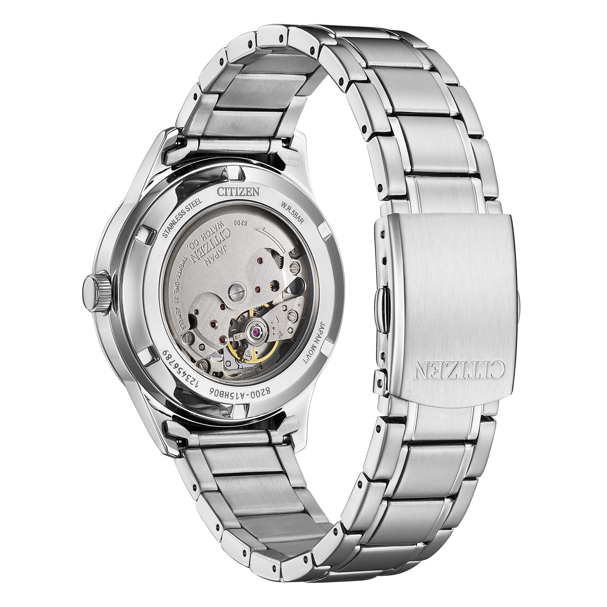 orologio citizen uomo automatico Automatico giorno e data NY4058-79X|bonini-gioielli