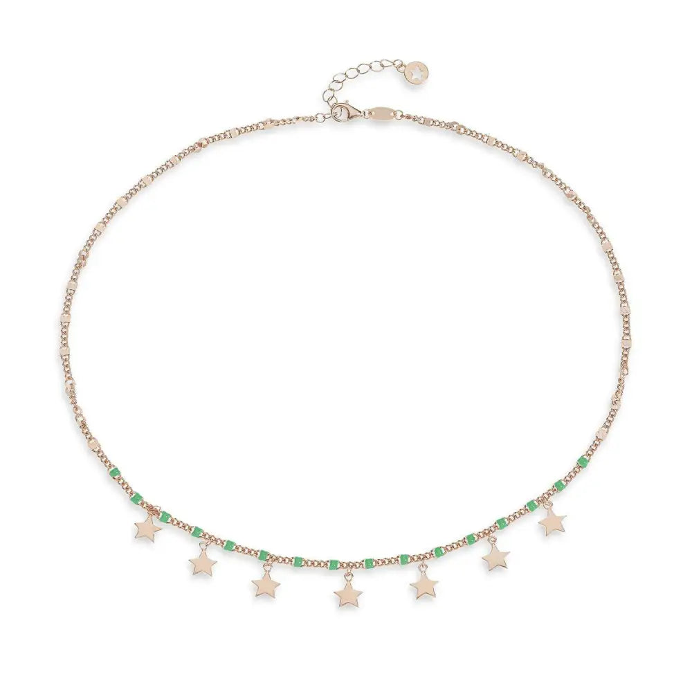 collana argento dorato Talismano GLA 253 COMETE|bonini-gioielli