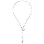 Collana Argento My Wish Chiave del Desiderio con pendente a forma di chiave in tono argento