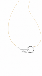 Collana BREIL MILANO Oro Rosa e Argento
