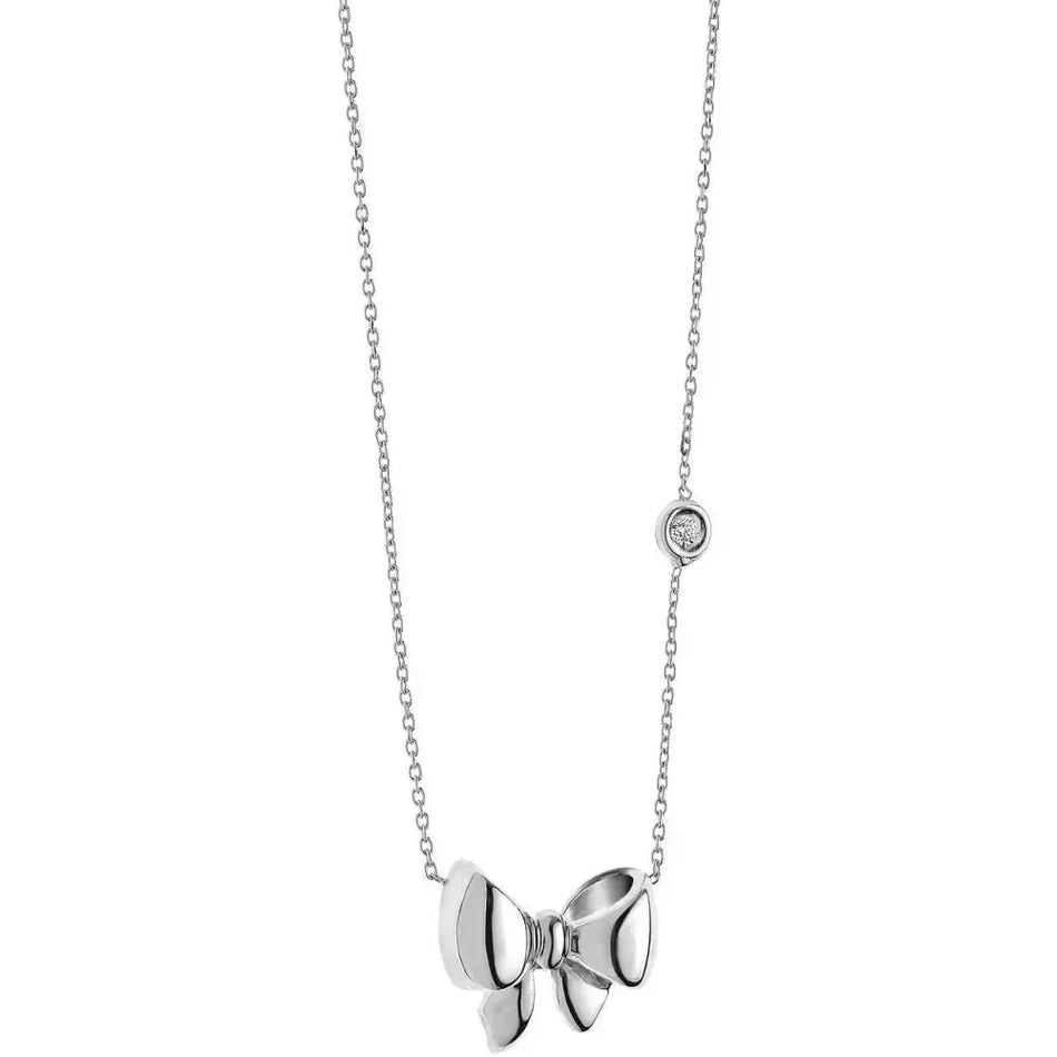 Collana COMETE fiocco oro e diamante | bonini-gioielli