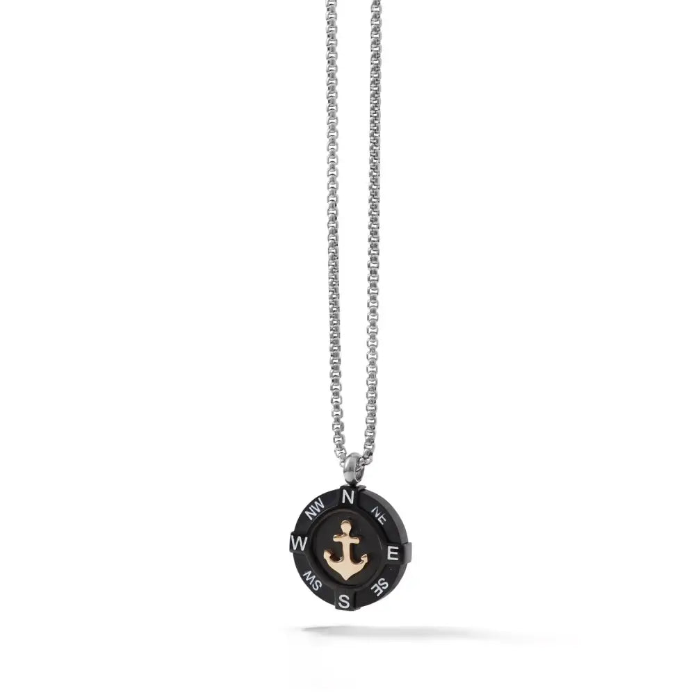 collana comete gioielli uomo in acciaio collezione Waves UGL 717 - bonini-gioielli