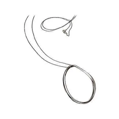 Collana lunga acciaio argento Segno BJ0555 BREIL MILANO|bonini-gioielli