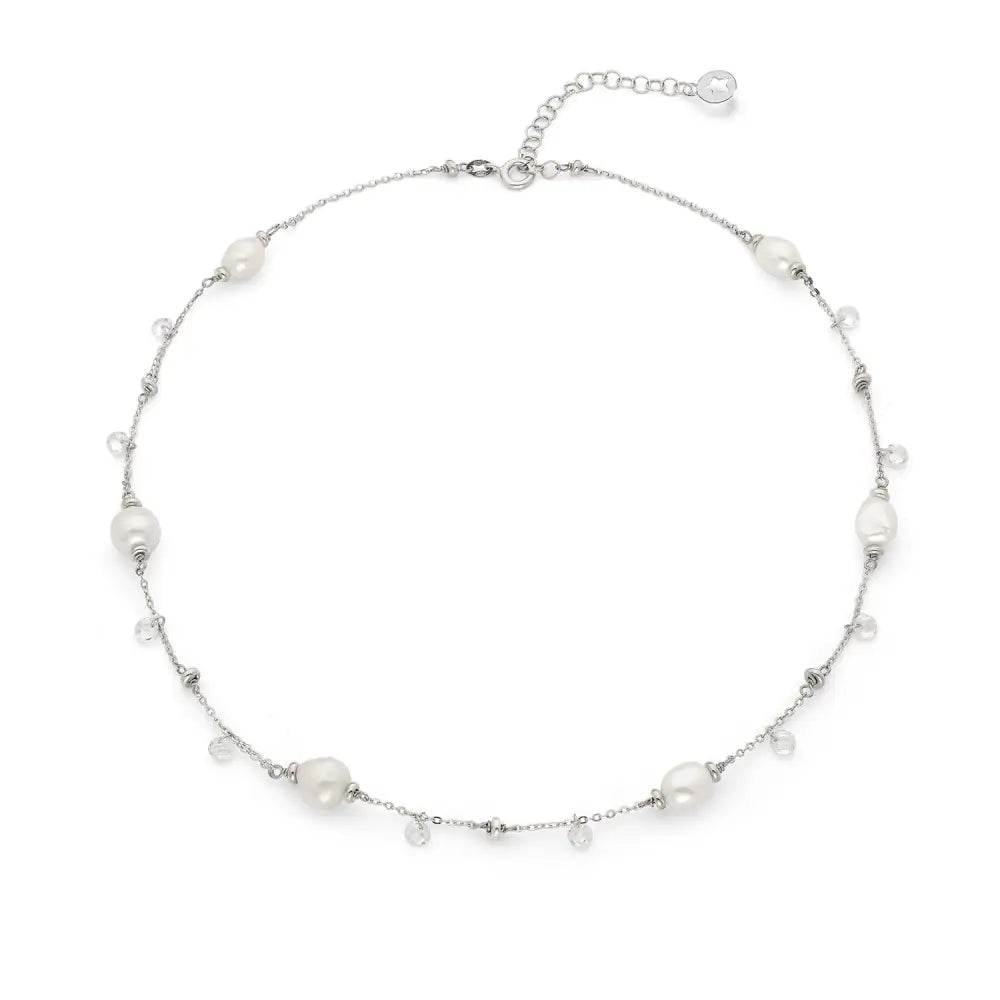girocollo in parure con bracciale argento donna Cromatica Inverno GLA 277 COMETE|bonini-gioielli