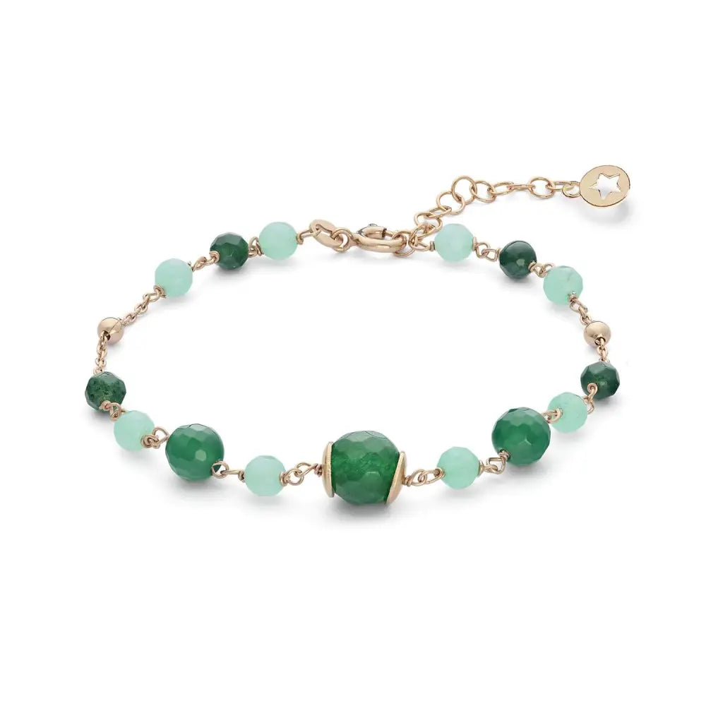 bracciale in parure con collana lunga argento rosé Cromatica Autunno GLA 270 COMETE|bonini-gioielli