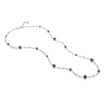 collana lunga argento rosé Cromatica Autunno GLA 270 COMETE|bonini-gioielli