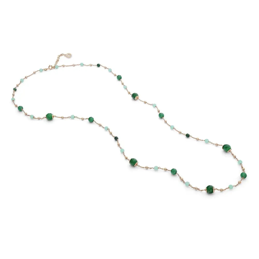 collana lunga argento rosé Cromatica Autunno GLA 270 COMETE|bonini-gioielli