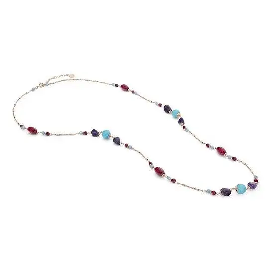 collana lunga argento donna Cromatica Inverno BRA 274 COMETE|bonini-gioielli