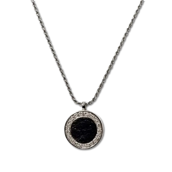 Collana oro bianco e diamanti collezione Segreti SALVINI|bonini-gioielli