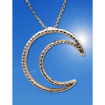 collana oro bianco e diamanti ct 0,55 Luna Salvini | bonini-gioielli