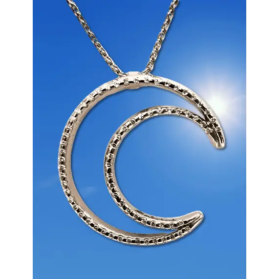 collana oro bianco e diamanti ct 0,55 Luna Salvini | bonini-gioielli