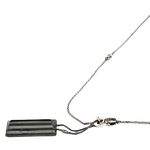 collana oro bianco e diamanti ct 0,55 Luna Salvini | bonini-gioielli