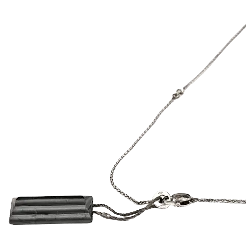 collana oro bianco e diamanti ct 0,55 Luna Salvini | bonini-gioielli