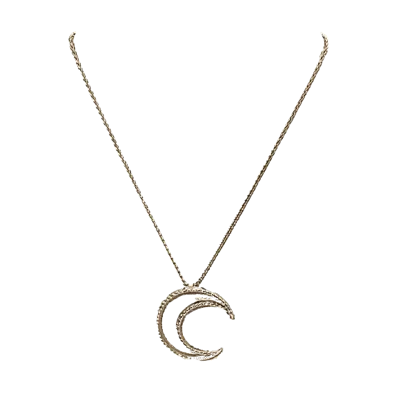 collana oro bianco e diamanti ct 0,55 Luna Salvini | bonini-gioielli