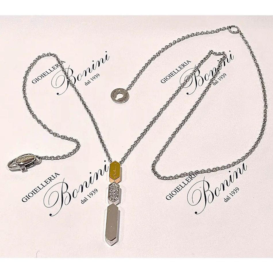Collana Oro e Diamanti Honey Salvini|bonini-gioielli