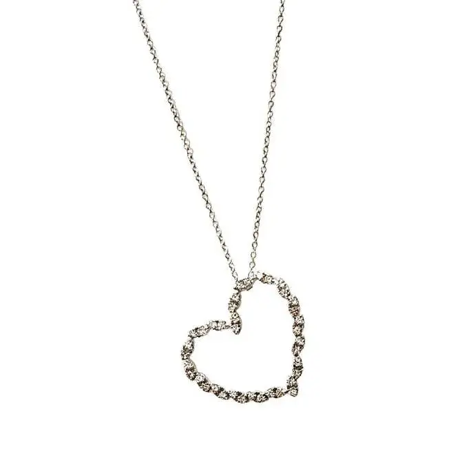 collana salvini cuore diamanti ct 0,72 Sensation|bonini-gioielli