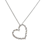 collana salvini cuore diamanti ct 0,72 Sensation|bonini-gioielli