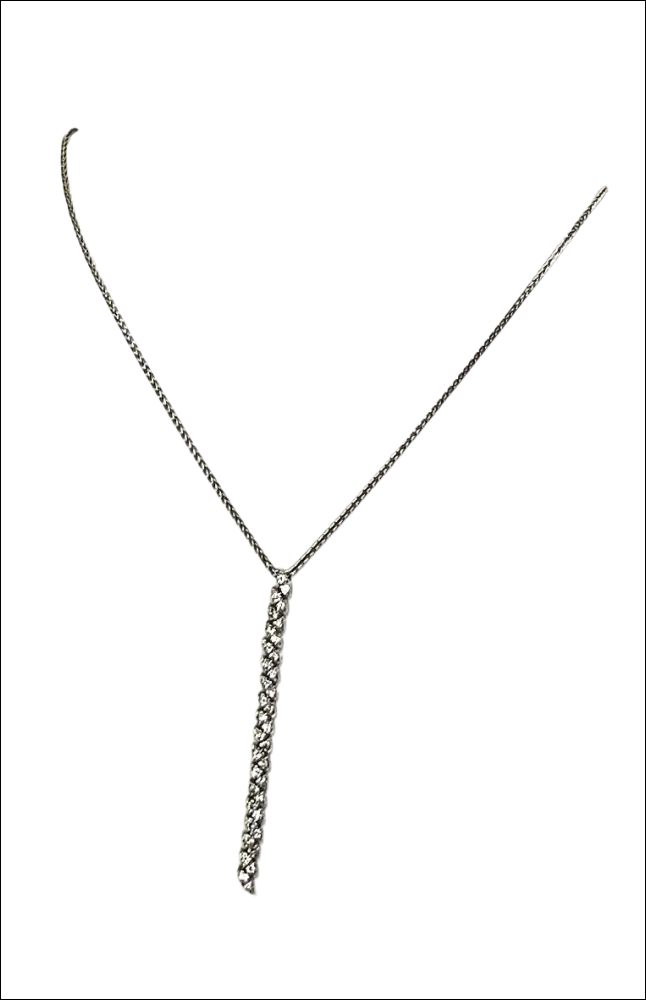 Collana Salvini Dancing Diamonds in oro bianco con diamanti scintillanti