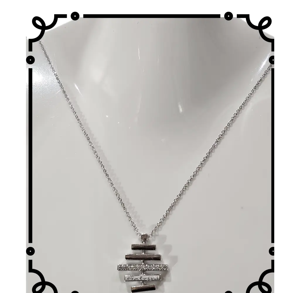 Collana Salvini Oro Bianco e Diamanti Divina|bonini-gioielli
