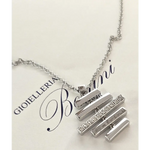 Collana Salvini Oro Bianco e Diamanti Divina|bonini-gioielli
