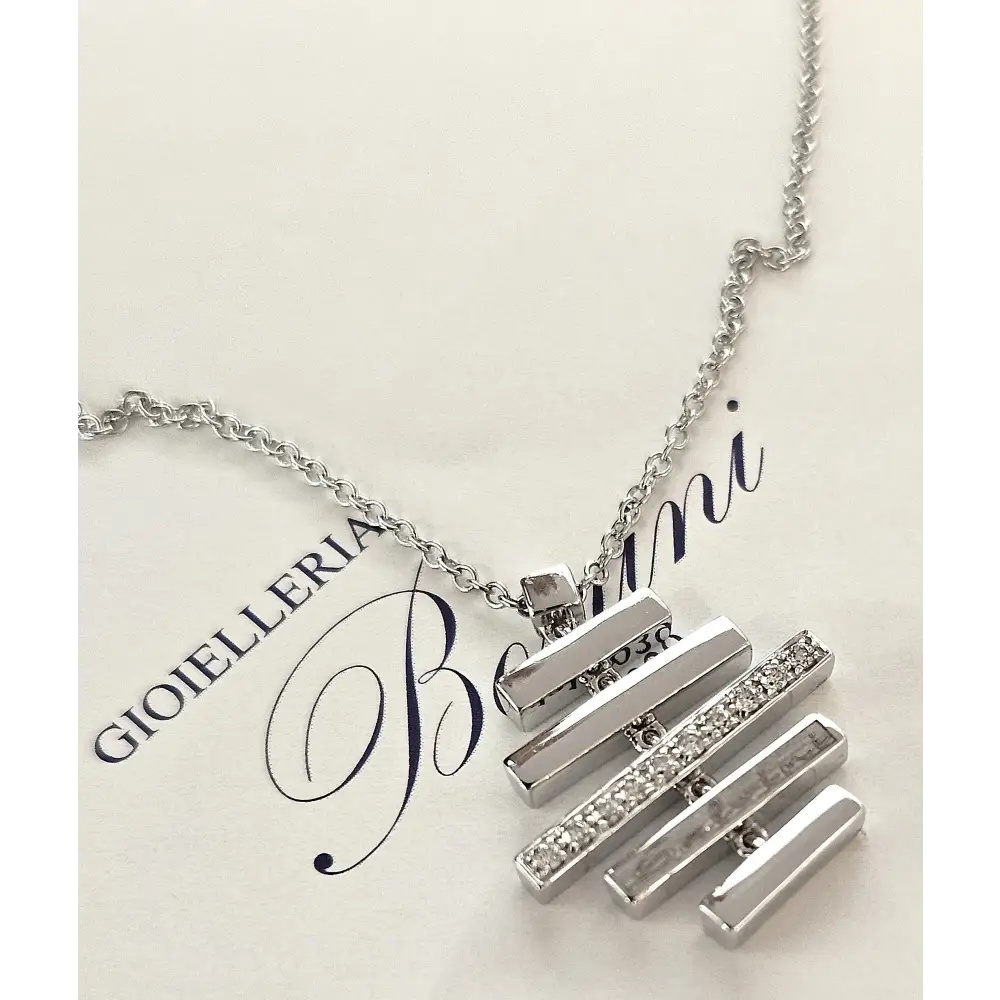 Collana Salvini Oro Bianco e Diamanti Divina|bonini-gioielli