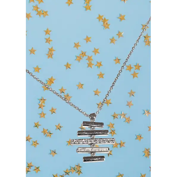 Collana Salvini Oro Bianco e Diamanti Divina|bonini-gioielli