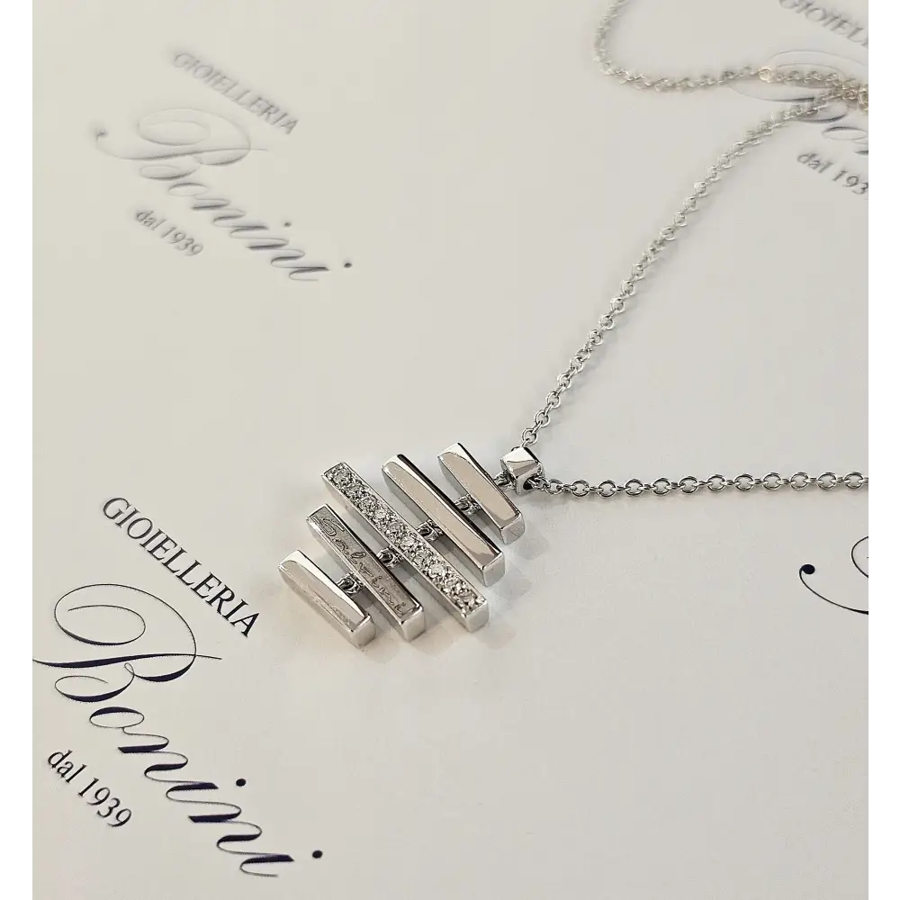 Collana Salvini Oro Bianco e Diamanti Divina|bonini-gioielli