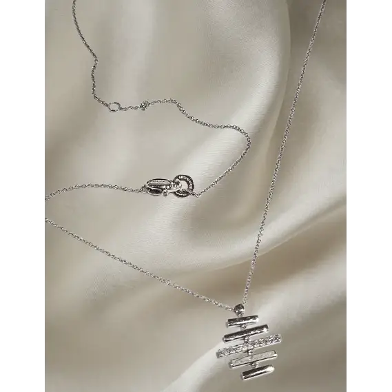 Collana Salvini Oro Bianco e Diamanti Divina|bonini-gioielli