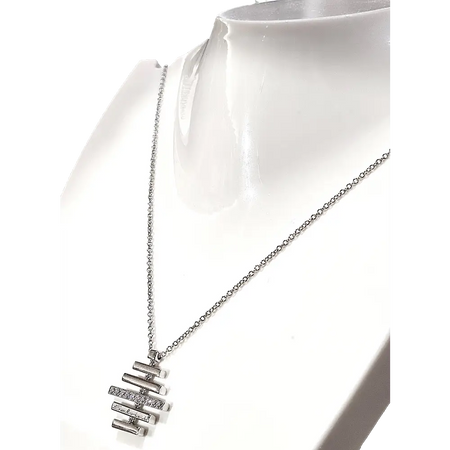 Collana Salvini Oro Bianco e Diamanti Divina|bonini-gioielli