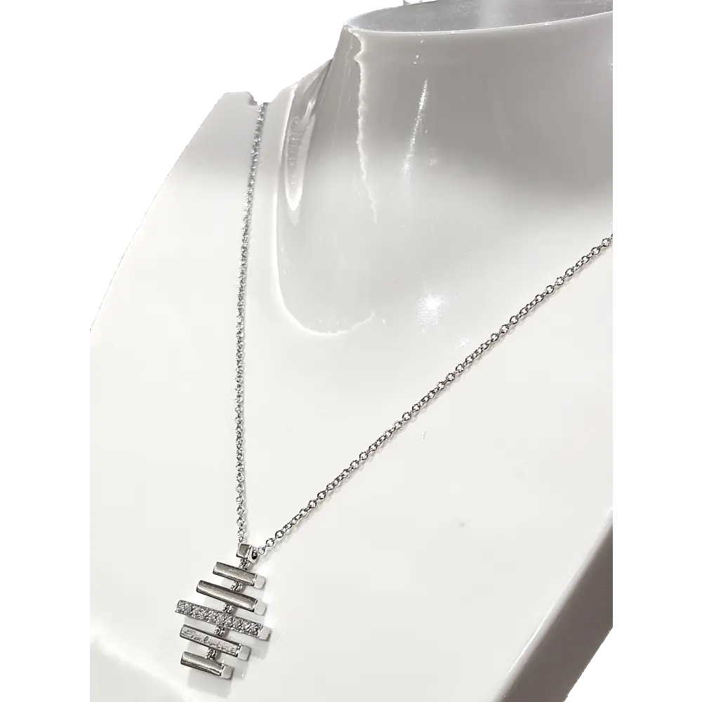 Collana Salvini Oro Bianco e Diamanti Divina|bonini-gioielli