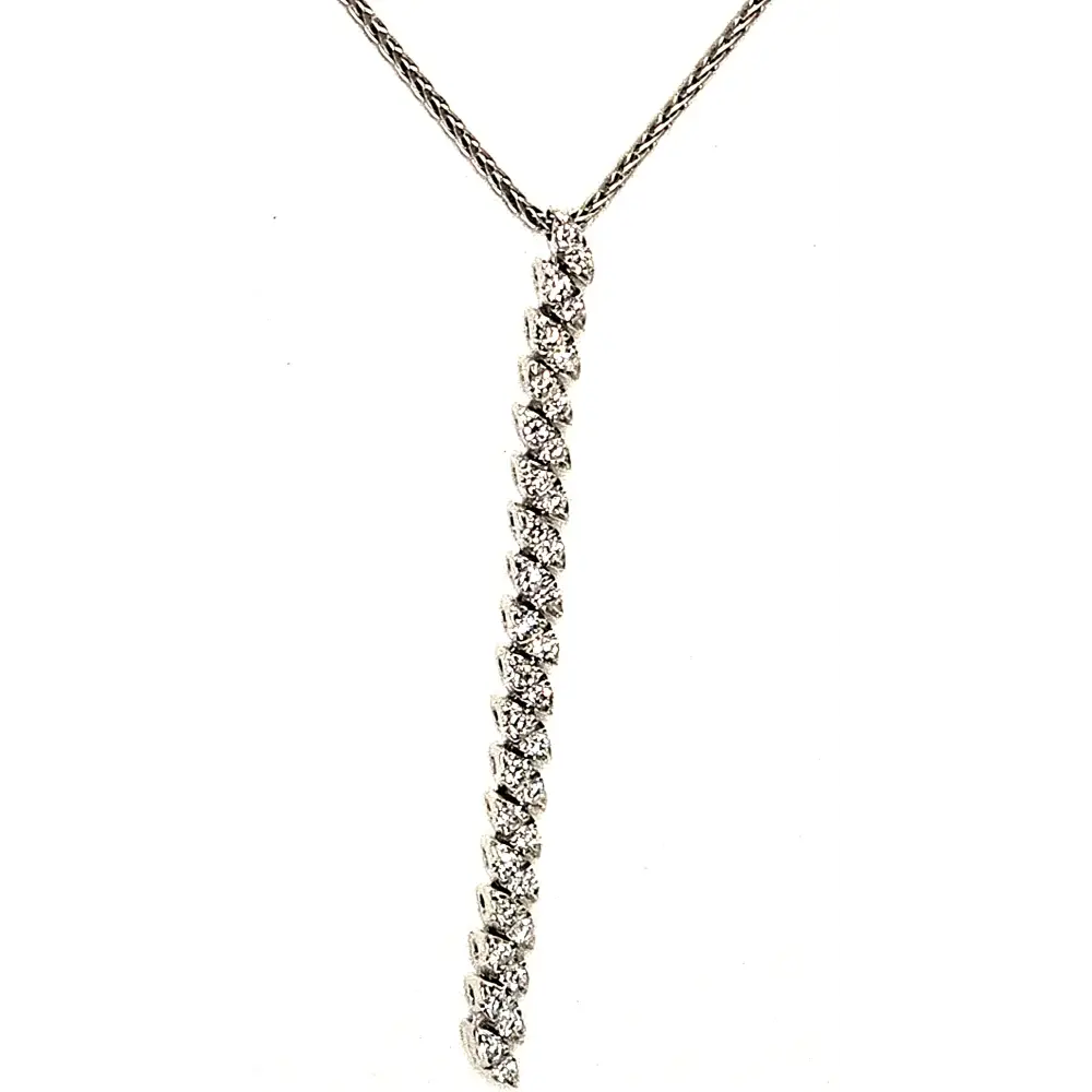 Collana Salvini pendente diamanti ct 0,65 Dancing Diamonds - collana